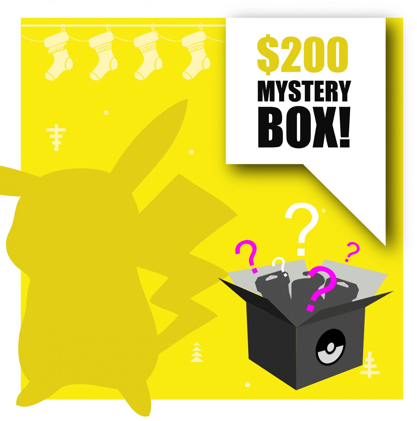 Cardtopia Pokemon $200 Mystery Box