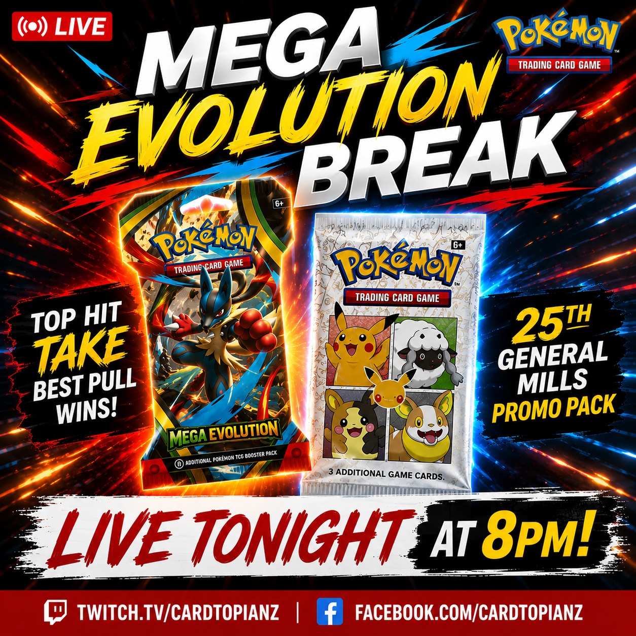 Live Stream - Pokemon Mega Evolution Break