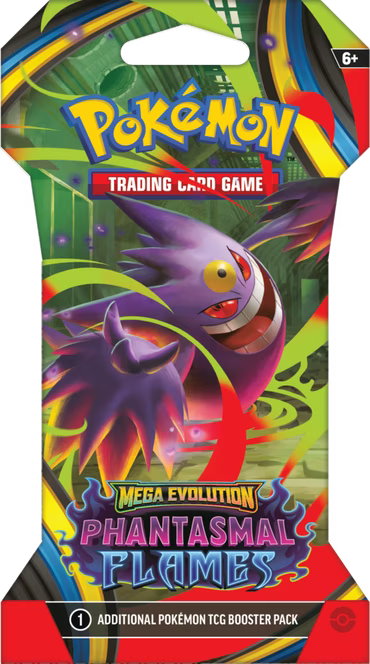 Pokemon Trading Card Game: Phantasmal Flames Sleeved Booster Pack