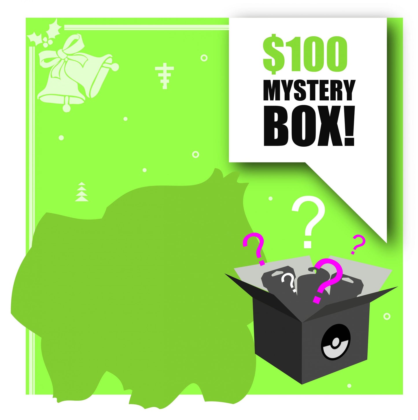 Cardtopia Pokemon $100 Mystery Box
