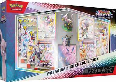 Pokemon S&V Prismatic Evolutions Premium Figure Collection Box