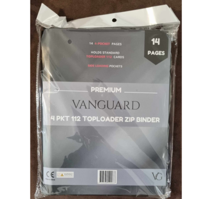 Vanguard Eclipse 4PKT Top loader Zip Binder