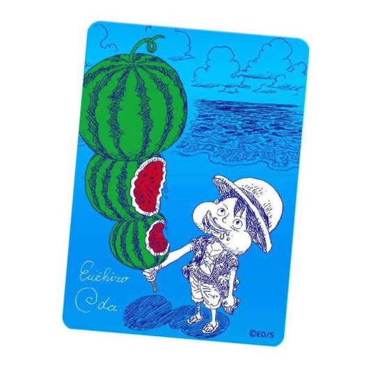 PRE-ORDER – 2nd Batch - One Piece x Eiichiro Oda Luffy Watermelon Card