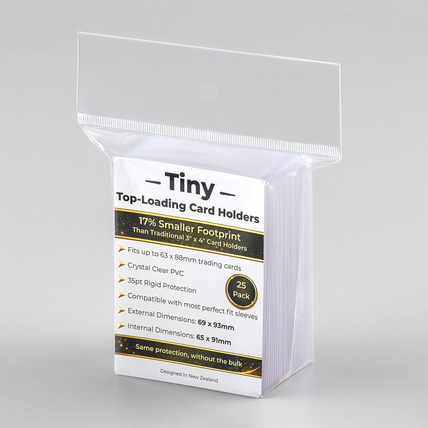 Tiny Top-Loading Card Holders plus Free Sleeves!