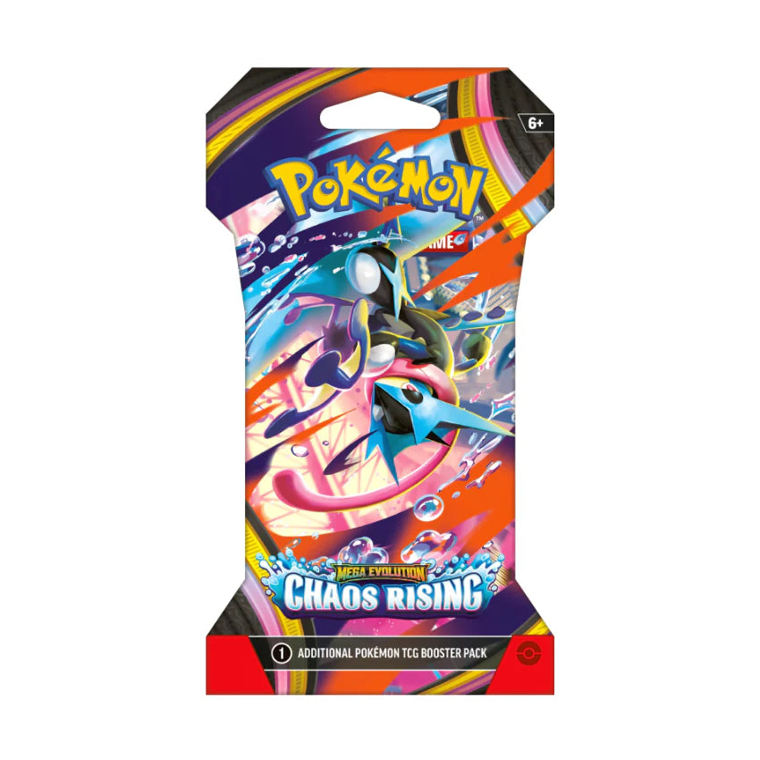Pokemon Chaos Rising Sleeved booster pack