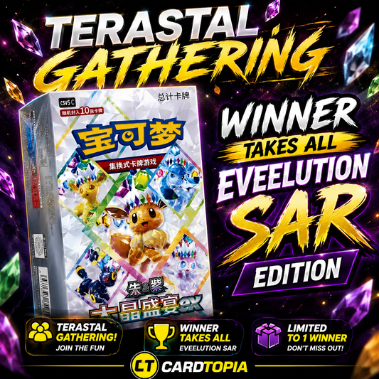 Pokemon Terastal Gathering – Winner Takes All (Eeveelution SAR Edition)