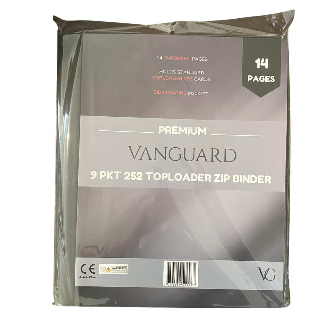 Vanguard Eclipse 9PKT Top loader Zip Binder