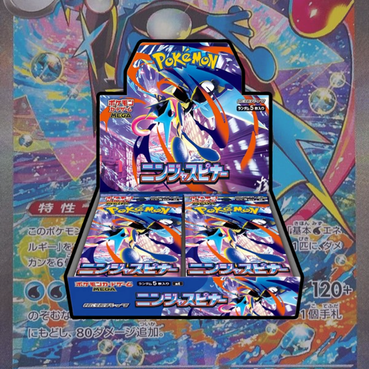 Pokemon Ninja Spinner Booster Box M4 Japanese