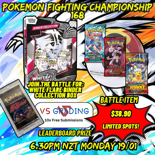 MONDAY NIGHT STREAM – LIVE POKEMON FIGHTING CHAMPIONSHIP 168