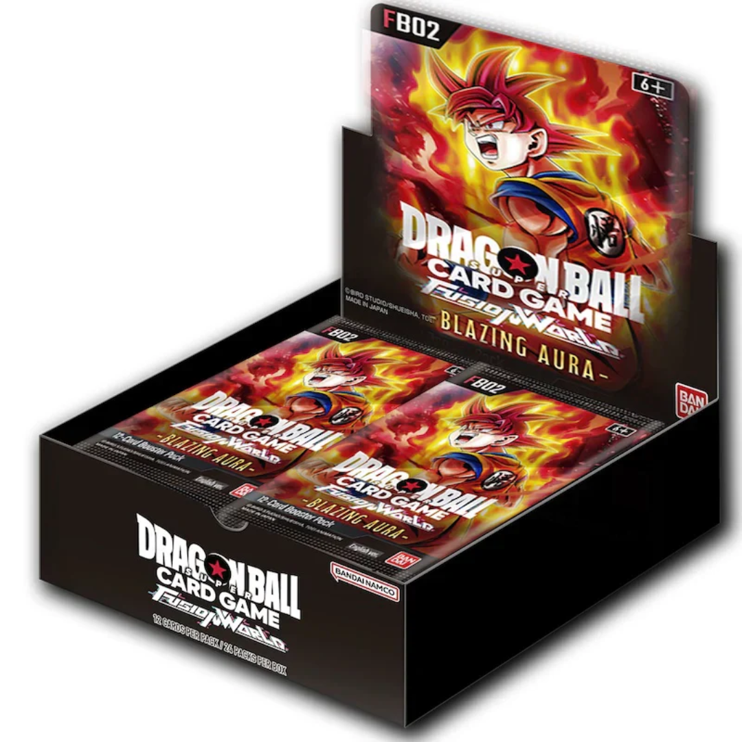 DBS Fusion World Booster Box – Blazing Aura (FB02)