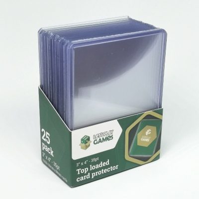 LPG - TOPLOADER- 3" x 4" 35pt Clear (25 per pack)