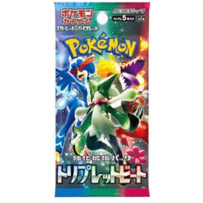 ***STREAM***-  Pokemon -  SV Japanese Triplet Beat Booster Pack