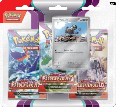POKÉMON TCG Scarlet & Violet 2 Paldea Evolved - Three booster blister - Image 2