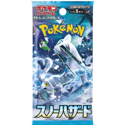 ***STREAM ONLY*** - JPN Pokemon Snow Hazard Booster Pack