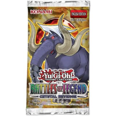 **STREAM** - 1st Edition YU-GI-OH Battles of Legend Crystal Revenge Booster Pack