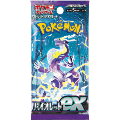 ***STREAM*** - Japanese Pokemon Violet EX Booster Pack