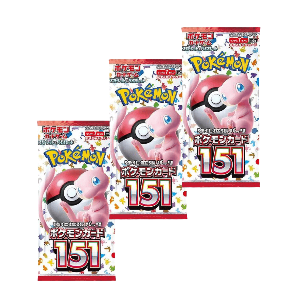 ***STREAM*** 3x Japanese 151 Booster Packs Cardtopia NZ