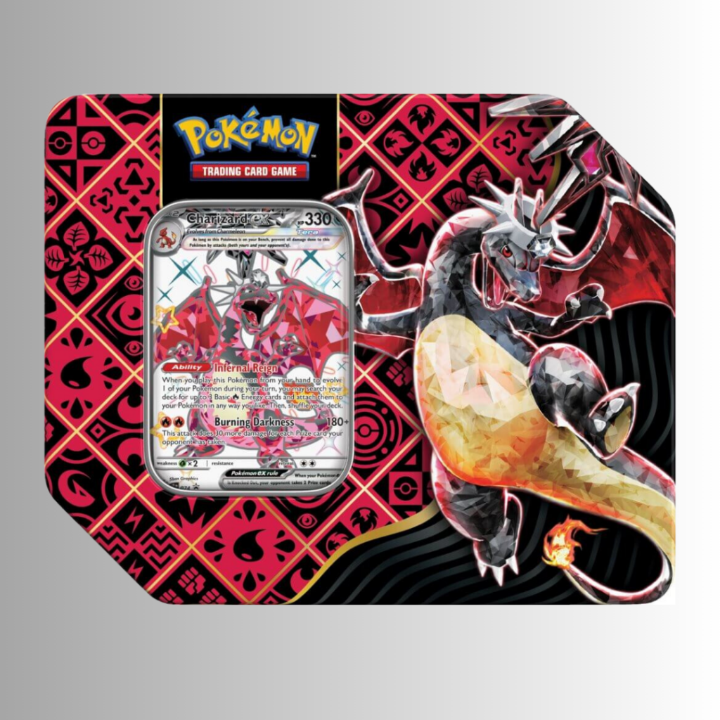 **PREORDER** POKÉMON TCG Scarlet & Violet 4.5 Paldean Fates Tin Cardtopia NZ