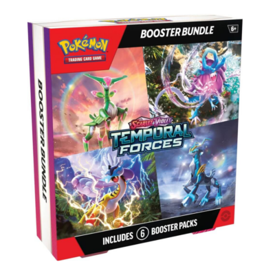 PRE-ORDER -POKÉMON TCG Scarlet & Violet 5 Temporal Forces Booster Bundle