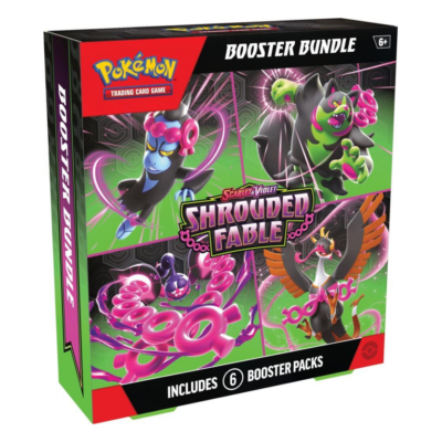 PRE-ORDER: POKÉMON TCG Scarlet & Violet 6.5 Shrouded Fable Booster Bundle