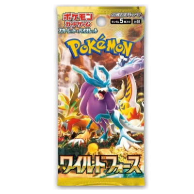 Japanese Pokémon Wild Force Booster Pack