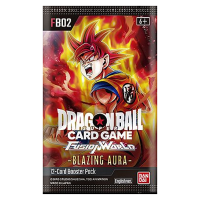 DBS Fusion World Booster Pack - Blazing Aura (FB02)