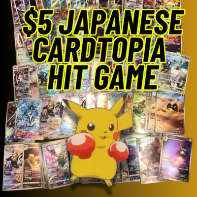 $5 Japanese Cardtopia Hit Game