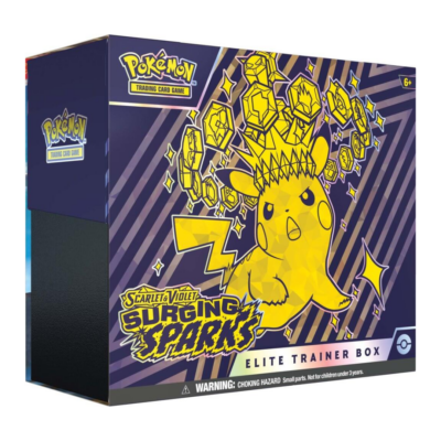 POKÉMON TCG Scarlet & Violet 8 Surging Sparks Elite Trainer Box
