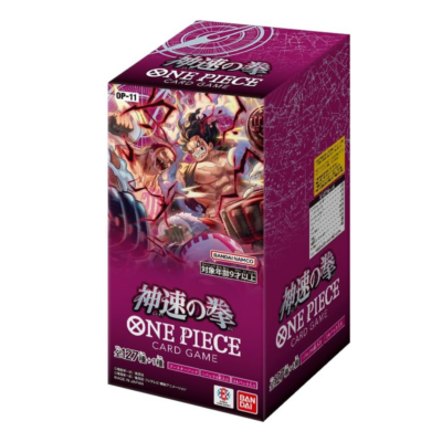 One Piece Card Game - Japanese Booster Box [OP-11] - A Fist of Divine Speed