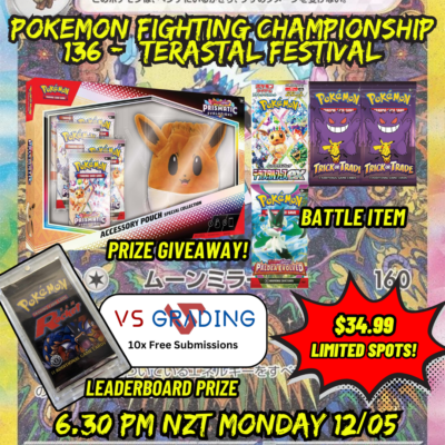 STREAM - LIVE POKEMON FIGHTING CHAMPIONSHIP 136 - Terastal Festival