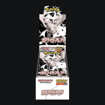 PRE-ORDER:  JAPANESE POKEMON WHITE FLARE DELUXE BOOSTER BOX