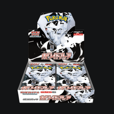 PRE-ORDER: JAPANESE POKEMON WHITE FLARE BOOSTER BOX
