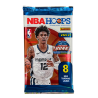 Panini NBA Hoops 2020-21 Basketball Trading Cards Booster Pack