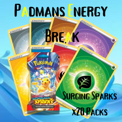 Monday Night Padmans Energy Break - Surging Sparks