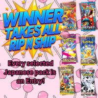 LIVE STREAM MONDAY - Pokémon JAPANESE PACKS WINNER TAKES ALL