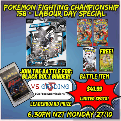 STREAM - LIVE POKEMON FIGHTING CHAMPIONSHIP 158 - Labour Day Special